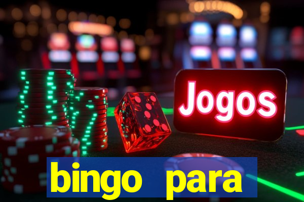 bingo para despedida de solteira para imprimir